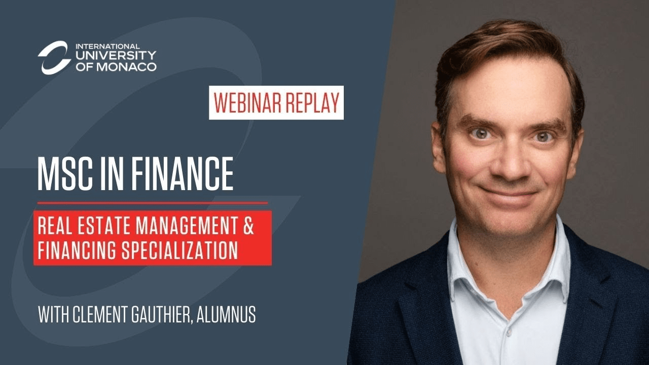 Discover our Real Estate Management and Financing Specialisation