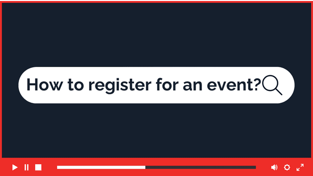 How to register for an event?