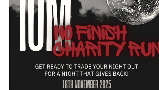 IUM No Finish Charity Run